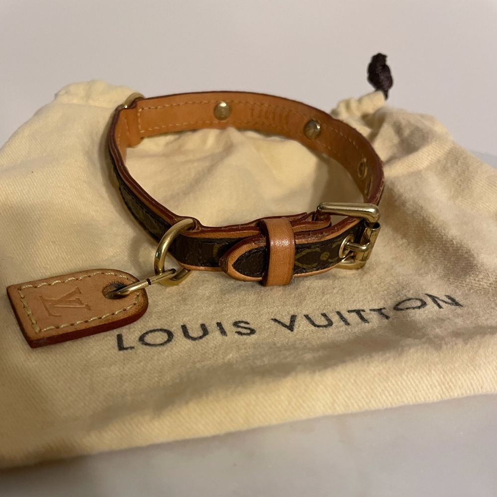 LOUIS VUITTON Baxter Dog Collar